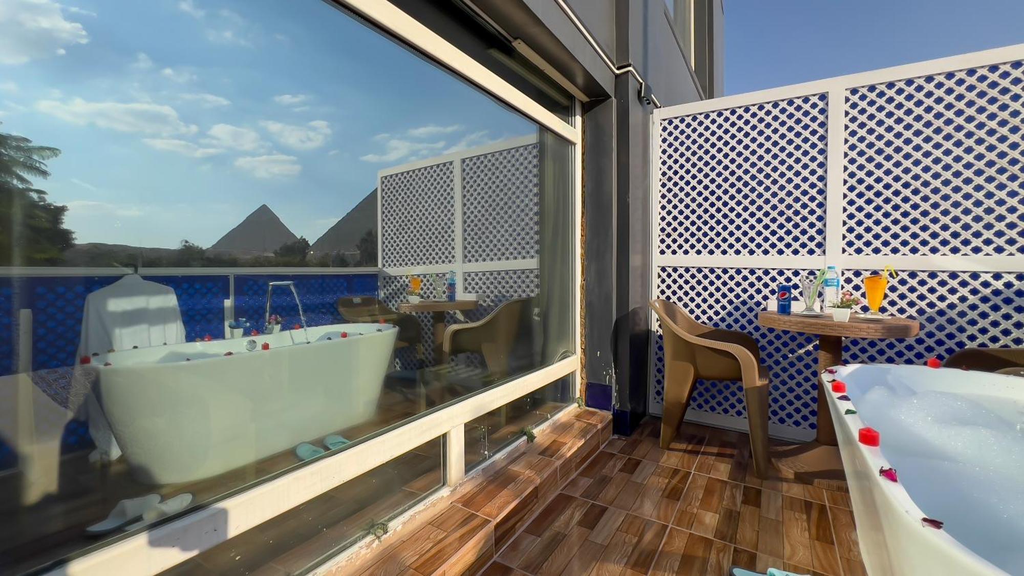 Отель Turquoise Pyramids & Grand Egyptian Museum View